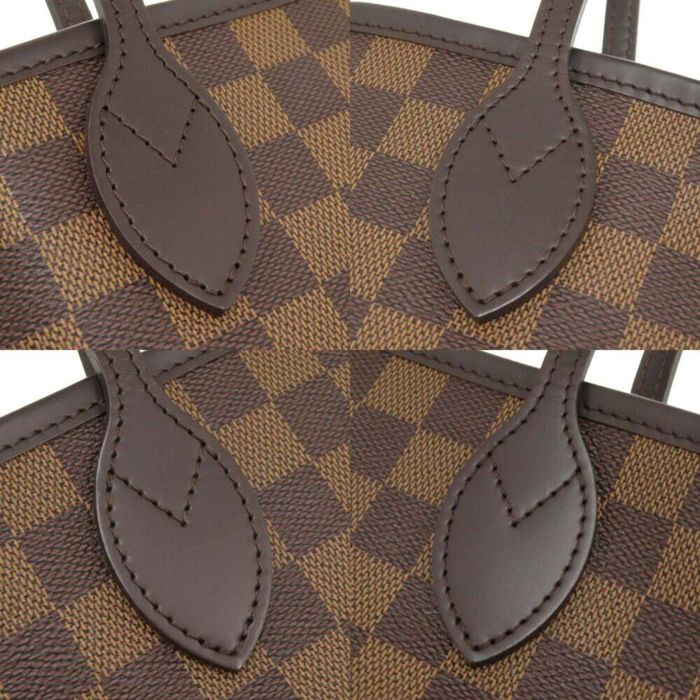 LOUIS VUITTON Authentic Brown Damier Neverfull PM Tote Bag - Picture 8 of 10